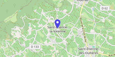 Carte OpenStreetMap — 5 rue Joseph-Michel, Saint-Étienne-la-Varenne