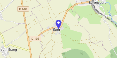 Carte OpenStreetMap — 4 rue du Bois, Éton