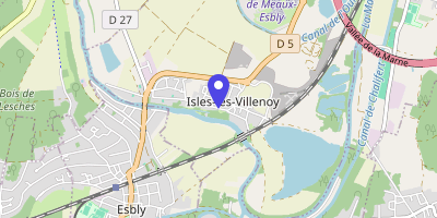 Carte OpenStreetMap — 58 rue de Meaux, Isles-lès-Villenoy