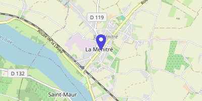 Carte OpenStreetMap — 1 Espalanade de la Mairie, La Ménitré