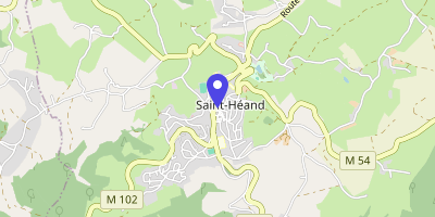 Carte OpenStreetMap — 3 place de la Mairie, Saint-Héand