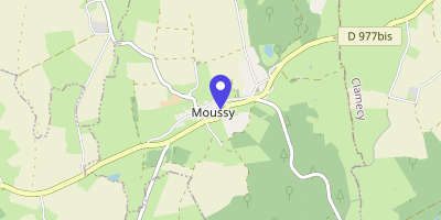 Carte OpenStreetMap — 8 rue de la Mairie, Moussy