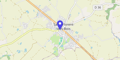 Carte OpenStreetMap — 4 place de l'Église, Rives-de-l'Yon