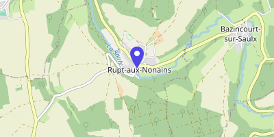 Carte OpenStreetMap — 5 rue de l'Église, Rupt-aux-Nonains