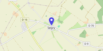 Carte OpenStreetMap — 1 rue de la Mairie, Ségry