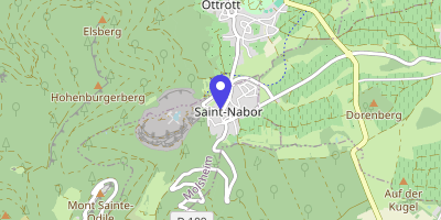 Carte OpenStreetMap — 10 rue des Carrières, Saint-Nabor