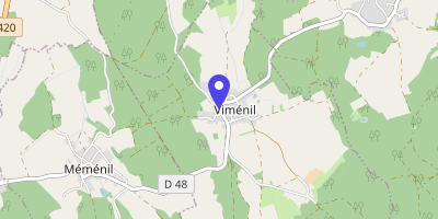 Carte OpenStreetMap — 11 Grande-Rue, Viménil