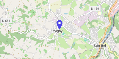 Carte OpenStreetMap — Place du 8-Mai-1945, Savigny