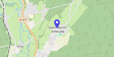 Carte OpenStreetMap — 85 route de Nevers, Saint-Martin-d'Heuille