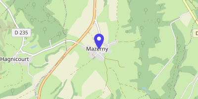 Carte OpenStreetMap — 7 rue Sous-l'Église, Mazerny