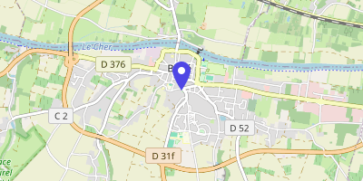 Carte OpenStreetMap — 35 rue de Loches, Bléré