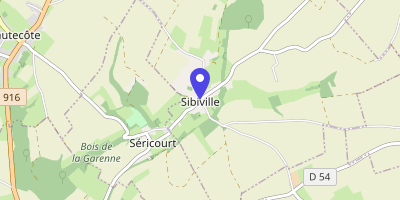 Carte OpenStreetMap — 2 rue de Frévent, Sibiville