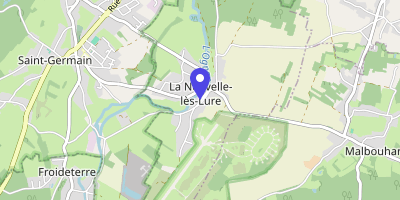 Carte OpenStreetMap — 2 place de la Mairie, La Neuvelle-lès-Lure