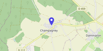 Carte OpenStreetMap — 2 rue de l'Église, Champagney