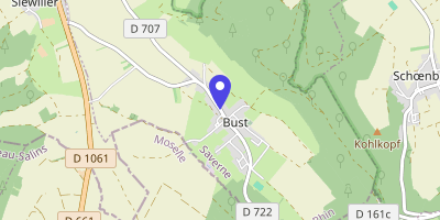 Carte OpenStreetMap — 11 rue de Siewiller, Bust