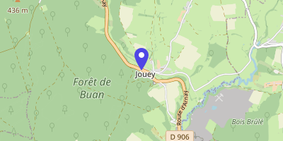 Carte OpenStreetMap — 9 route d'Arnay, Jouey