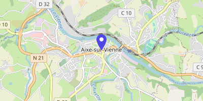 Carte OpenStreetMap — 44 avenue du Président-Wilson, Aixe-sur-Vienne