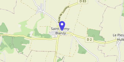 Carte OpenStreetMap — 4 rue du Pavé, Saint-Rémy-Blanzy