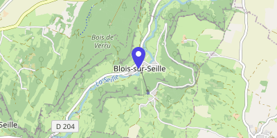 Carte OpenStreetMap — 1 place de la Mairie, Blois-sur-Seille