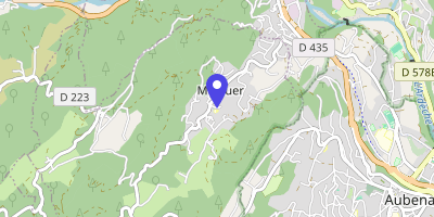 Carte OpenStreetMap — 10 impasse Peyrelevade, Mercuer