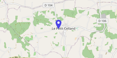 Carte OpenStreetMap — Le Bourg, Le Petit-Celland