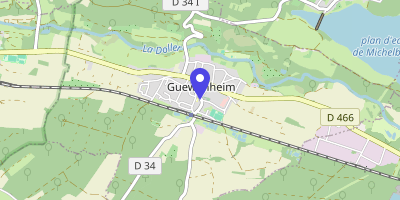 Carte OpenStreetMap — 20 rue Saint-Maurice, Guewenheim