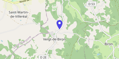 Carte OpenStreetMap — Le Bourg, Vergt-de-Biron