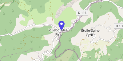 Carte OpenStreetMap — 85 route d'Orpierre, Villebois-les-Pins