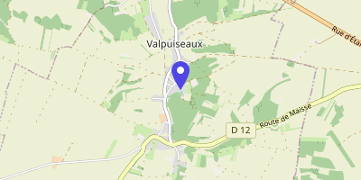 Carte OpenStreetMap — 16 rue de la Mairie, Valpuiseaux