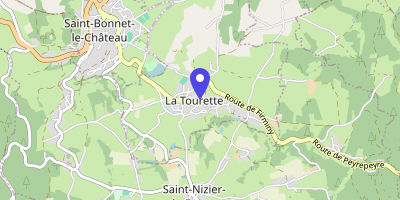 Carte OpenStreetMap — 1 rue de la Mairie, La Tourette