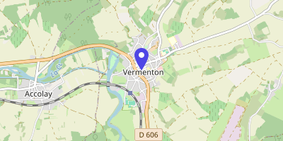 Carte OpenStreetMap — 6 rue de l'Hôtel-de-Ville, Vermenton