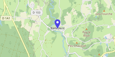 Carte OpenStreetMap — 16 Grand'rue, Balledent