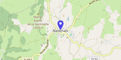 Carte OpenStreetMap — 14 Rue Principale, Nasbinals