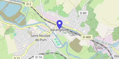 Carte OpenStreetMap — 11 rue Gambetta, Varangéville