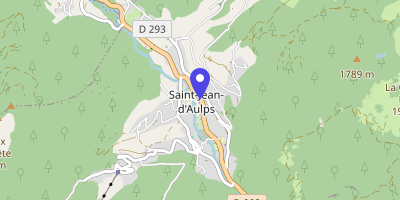 Carte OpenStreetMap — 1748 route des Grandes-Alpes, Saint-Jean-d'Aulps