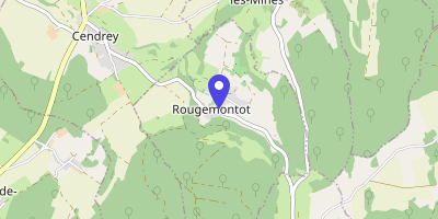 Carte OpenStreetMap — Place de la Mairie, Rougemontot