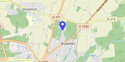Carte OpenStreetMap — 27 rue de la Faïencerie, Rubelles