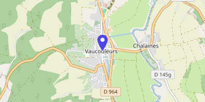 Carte OpenStreetMap — 17 rue Jeanne-d'Arc, Vaucouleurs