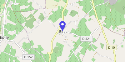 Carte OpenStreetMap — 1 rue Eugène-Paulais, Birac