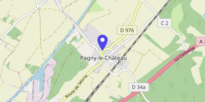 Carte OpenStreetMap — 2 route de Saint-Jean-de-Losne, Pagny-le-Château