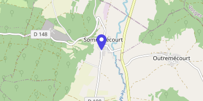 Carte OpenStreetMap — 14 rue du Souvenir, Sommerécourt
