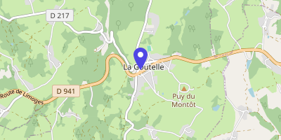 Carte OpenStreetMap — 2 place de l'Église, La Goutelle