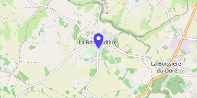 Carte OpenStreetMap — 22 rue Olivier-de-Clisson, La Remaudière
