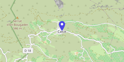 Carte OpenStreetMap — 12 route d'Estagel, Calce