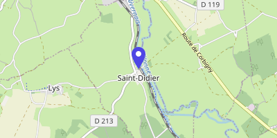 Carte OpenStreetMap — Le Bourg, Saint-Didier
