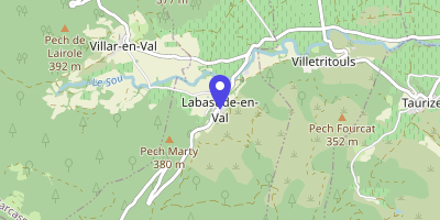Carte OpenStreetMap — 9 avenue de la Mairie, Labastide-en-Val