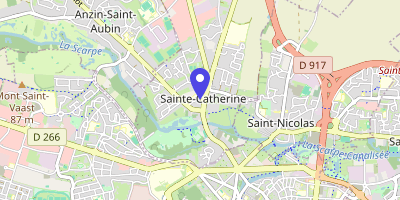 Carte OpenStreetMap — Place de la République, Sainte-Catherine