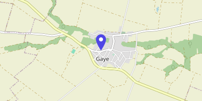 Carte OpenStreetMap — 2 rue de Sézanne, Gaye
