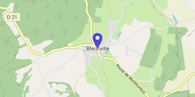 Carte OpenStreetMap — 1 rue du Moulin, Bleurville
