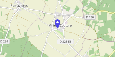 Carte OpenStreetMap — 48 route de Cognac, Villiers-Couture